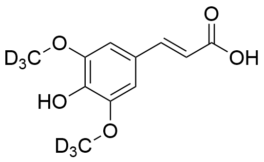 trans-Sinapic Acid-d6