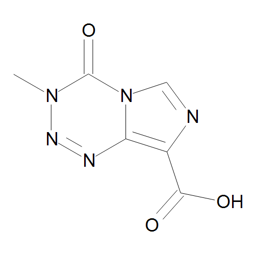 3-Methyl-4-oxo-3,4-dihydroimidazo[5,1-d][1,2,3,5]tetrazine-8-carboxylic Acid (Temozolomide Acid) (MM1480.05-0025)