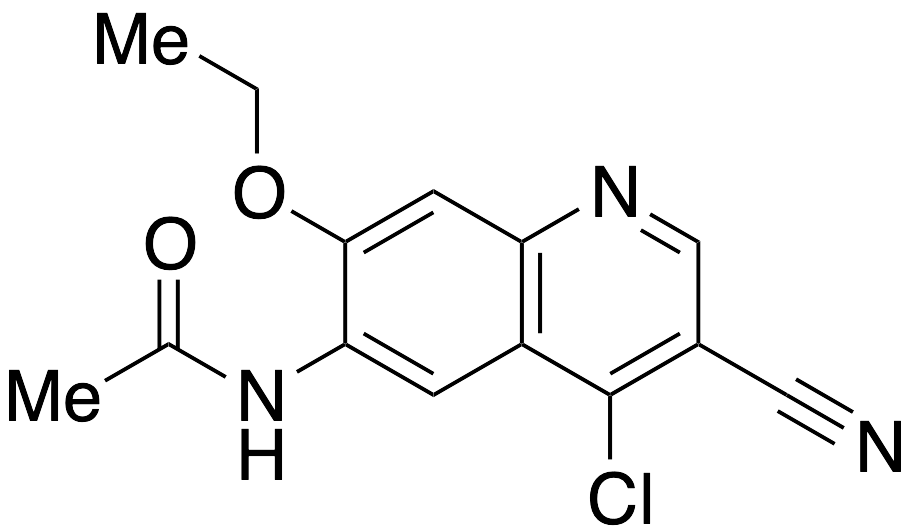 N-(4-Chloro-3-cyano-7-ethoxy-6-quinolinyl)acetamide