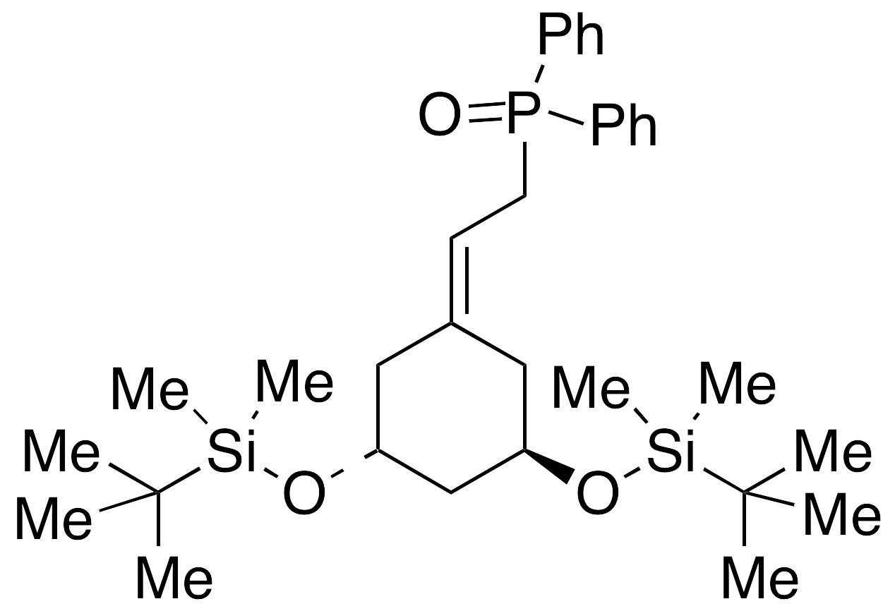 (3R-trans)-[2-[3,5-Bis[[(1,1-dimethylethyl)dimethylsilyl]oxy]cyclohexylidene]ethyl]diphenyl-phosphine Oxide