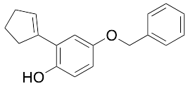 4-(Benzyloxy)-2-(cyclopent-1-en-1-yl)phenol