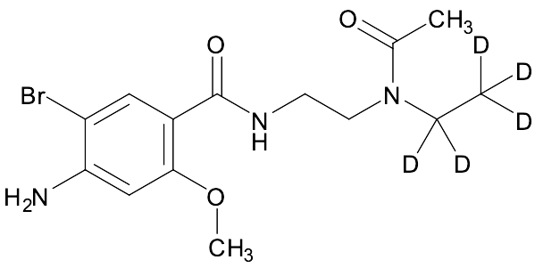 4-Amino-5-bromo-N-(2-(N-(ethyl-d5)acetamido)ethyl)-2-methoxybenzamide