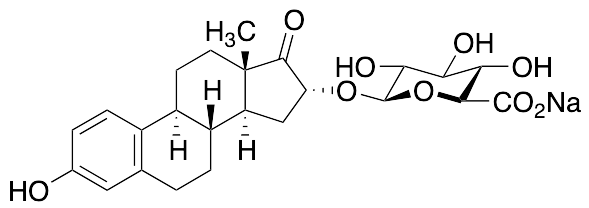 16a-Hydroxyestrone 16-b-D-Glucuronide Sodium Salt