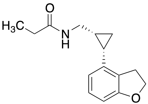 N-[[(1R,2S)-2-(2,3-Dihydro-4-benzofuranyl)cyclopropyl]methyl]-rel-propanamide