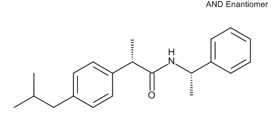 (2SR)-2-(4-Isobutylphenyl)-N-((SR)-1-phenylethyl)propanamide (MM0002.45)