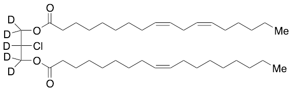 rac-1-Linoleoyl-3-oleoyl-2-chloropropanediol-d5