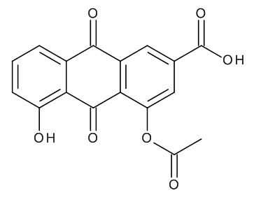 4-Acetyl Rhein - CAS No. 875535-36-7 4-Acetyl Rhein