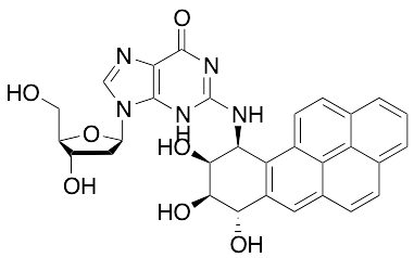 (-)-cis-anti-N2-BPDE-dG