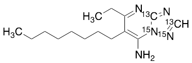 Ametoctradin-13C2,15N2