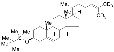3-O-tert-Butyldimethylsilyl 7-Dehydro Desmosterol-d6