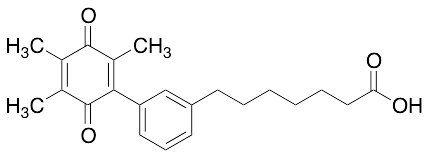 3-(2,4,5-Trimethyl-3,6-dioxo-1,4-cyclohexadien-1-yl)benzeneheptanoic Acid