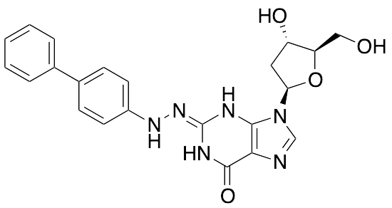 2'-Deoxy-2-(2-[1,1'-biphenyl]-4-ylhydrazone)xanthosine
