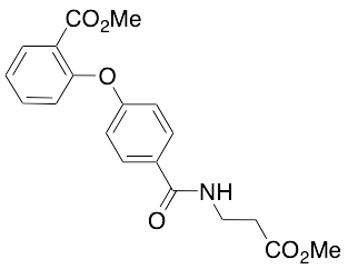 2-(4-((3-Methoxy-3-oxopropyl)carbamoyl)phenoxy)benzoic Acid Methyl Ester