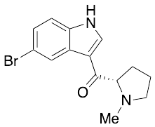(S)-5-Bromo-1H-indol-3-yl)(1-methyl-2-pyrrolidinyl)methanone