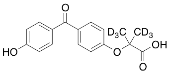 4-Hydroxy Fenofibric Acid-d6