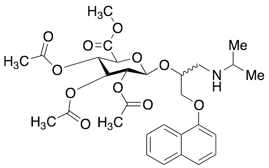 rac Propranolol b-D-Glucuronide Triacetate Methyl Ester