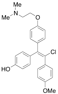 (Z)-N,N-Dimethyl-4-hydroxymethoxy Clomiphene90% Pure (10% E-Isomer)