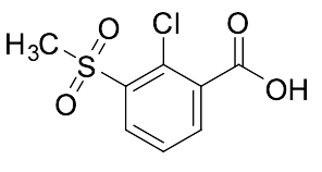 2-chloro-3-(methylsulfonyl)benzoic acid