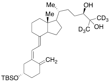 (S)-5-((tert-Butyldimethylsilyl)oxy)-secalciferol-d6