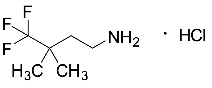 4,4,4-Trifluoro-3,3-dimethylbutan-1-amine Hydrochloride