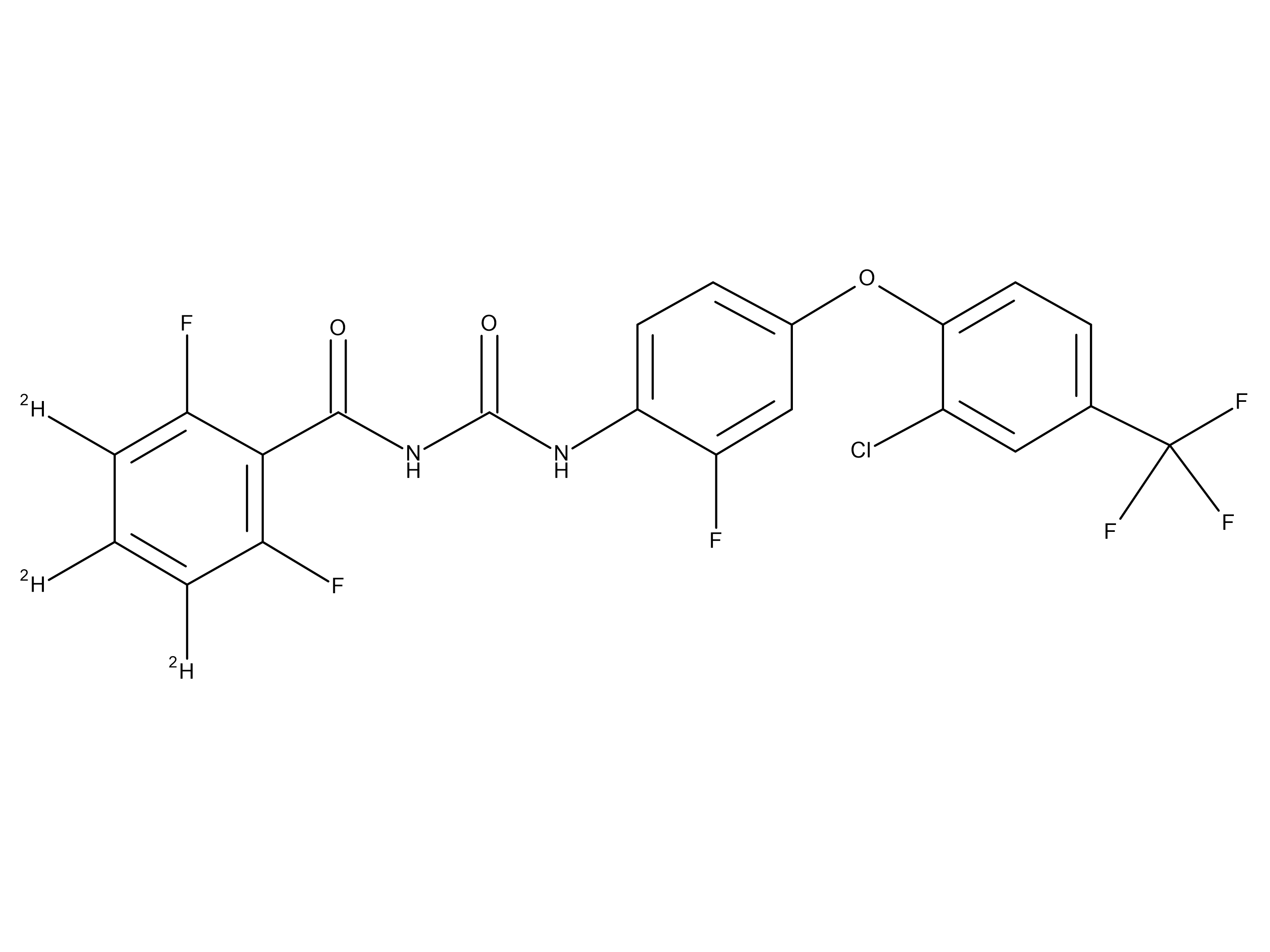 Flufenoxuron-d3 (2,6-Difluorobenzoyl-d3)