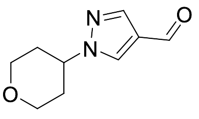 1-(Tetrahydro-2H-pyran-4-yl)-1H-pyrazole-4-carboxaldehyde