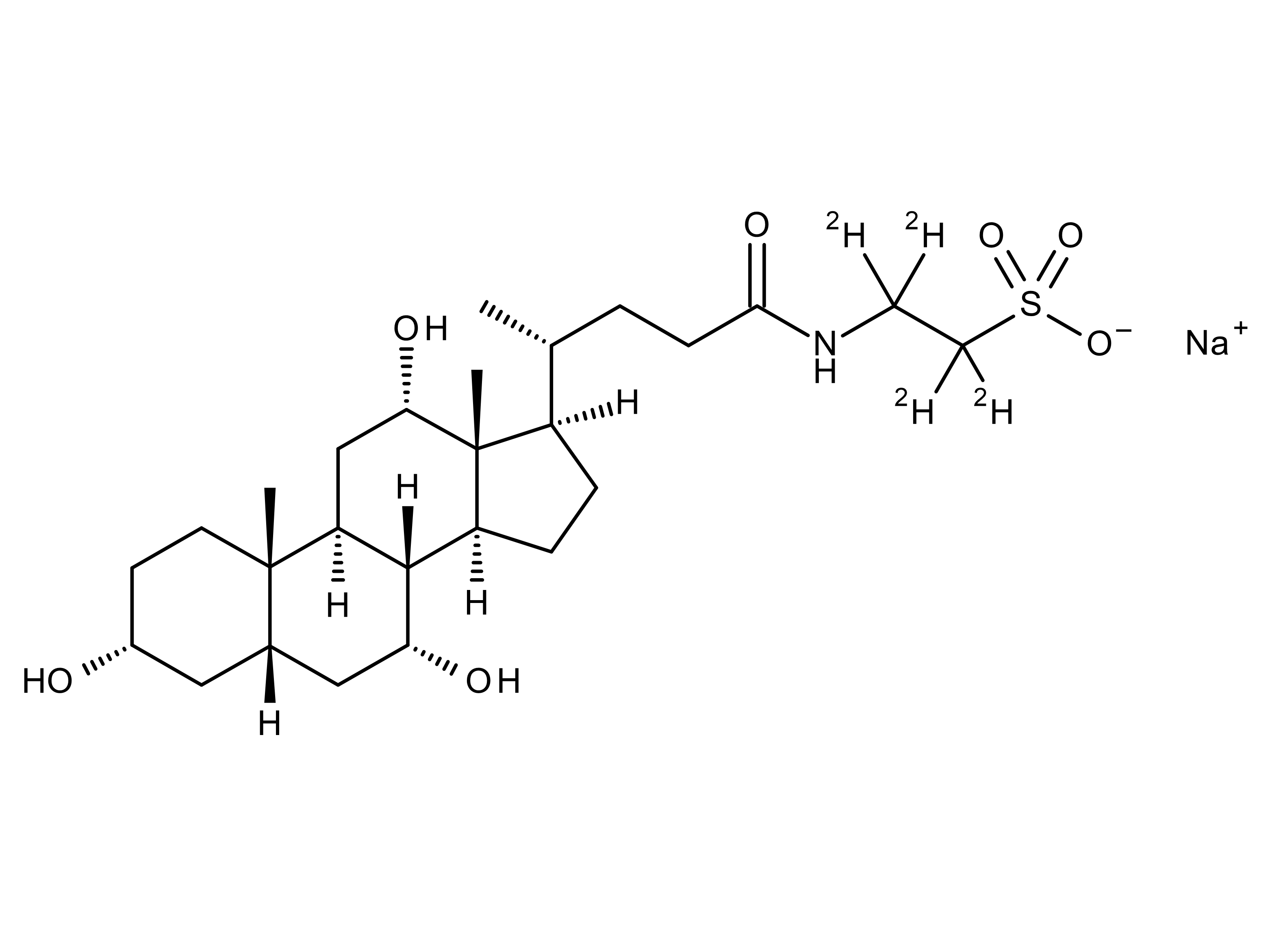 Tauro-d4-cholic Acid Sodium Salt