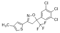 3-(4-Methylthiophen-2-yl)-5-(3,4,5-trichlorophenyl)-5-(trifluoromethyl)-4,5-dihydroisoxazole