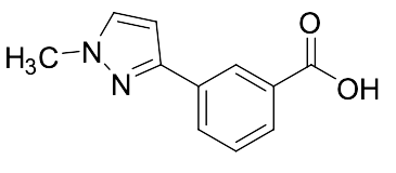 3-(3-Carboxyphenyl)-1-methyl-1H-pyrazole
