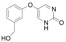 5-(3-(Hydroxymethyl)phenoxy)pyrimidin-2(1H)-one