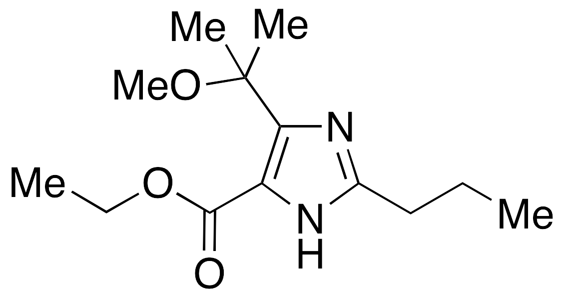 4-(1-Methoxy-1-methylethyl)-2-propyl-1H-imidazole-5-carboxylic Acid Ethyl Ester