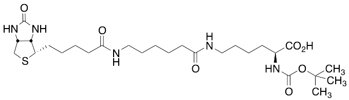 N2-t-Boc-N6-(biotinamido-6-N-caproylamido)lysine