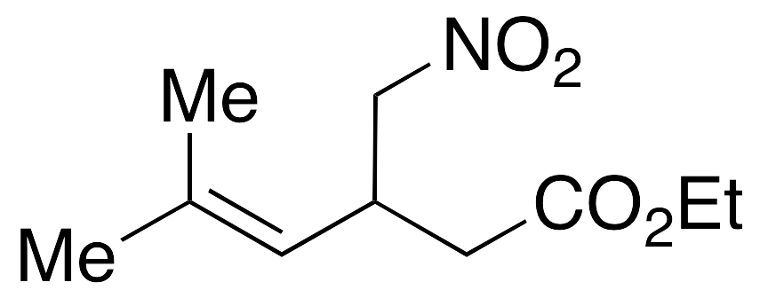 3-(Nitromethyl)-5-methyl-4-hexenoic Acid Ethyl Ester