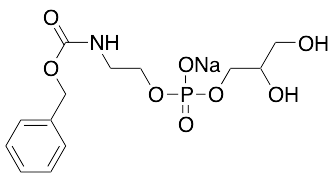 Benzyl (2-(((2,3-Dihydroxypropoxy)(hydroxy)phosphoryl)oxy)ethyl)carbamate Sodium Salt
