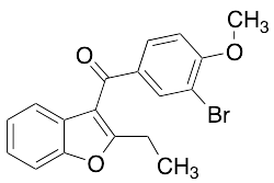 (3-Bromo-4-methoxyphenyl)(2-ethyl-3-benzofuranyl)methanone