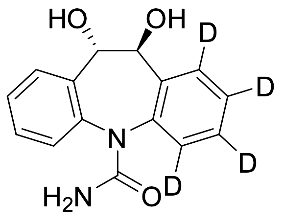 10,11-Dihydro-10,11-dihydroxy Carbamazepine D4