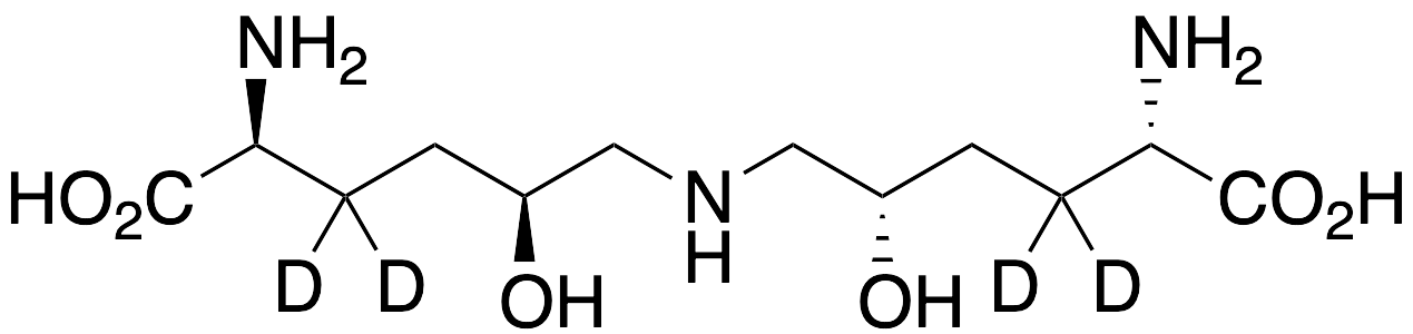 (5S,5'S)-Dihydroxy Lysinonorleucine-d4