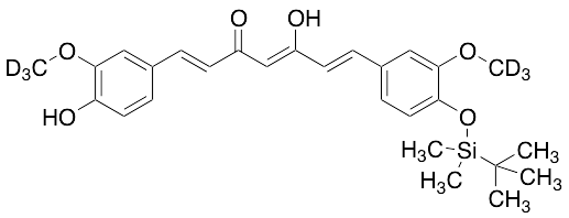 O-tert-Butyl-dimethylsilyl Curcumin-d6
