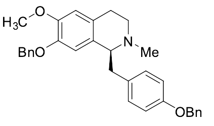 Dibenzyloxy (+)-S-N-Methylcoclaurine