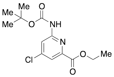 Ethyl 6-(tert-Butoxycarbonylamino)-4-chloropicolinate
