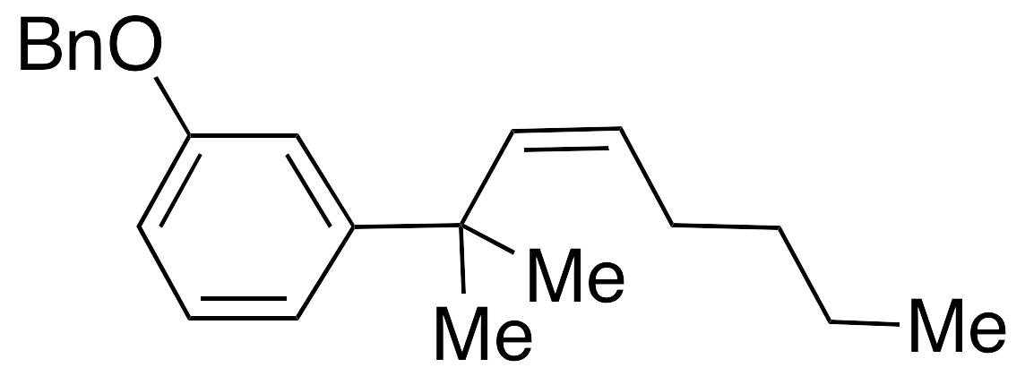 (Z)-1-(1,1-Dimethyl-2-heptenyl)-3-(benzyloxy)benzene