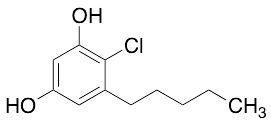 Chloro-5-pentylbenzene-1,3-diol