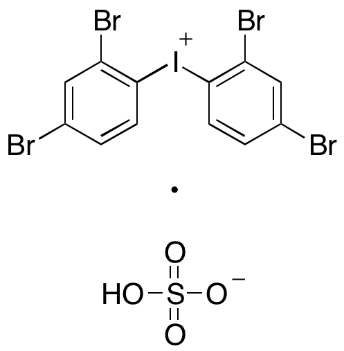 Bis(2,4-dibromophenyl)-iodonium Sulfate (1:1)
