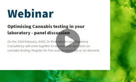 <p>AXIO, Dr Ehrenstorfer and Digamma Consultancy came together to answer your questions on cannabis testing. Watch on-demand today.</p>