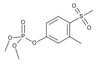 Fenthion-oxon-sulfone 10 µg/mL in Acetonitrile - CAS No. 14086-35-2 Fenthion-oxon-sulfone 10 µg/mL in Acetonitrile