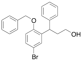 5-Bromo-gamma-phenyl-2-(phenylmethoxy)benzenepropanol