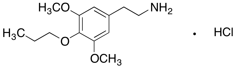 Proscaline (hydrochloride) [A crystalline solid]