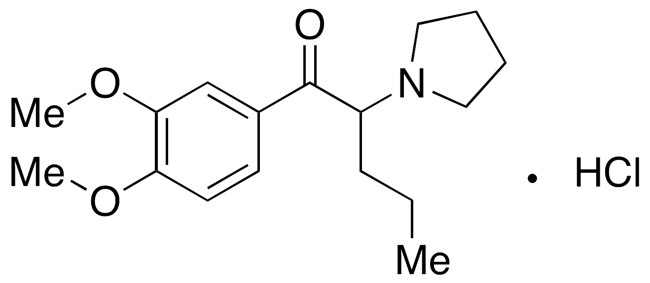 1-(3,4-Dimethoxyphenyl)-2-(1-pyrrolidinyl)-1-pentanone Hydrochloride