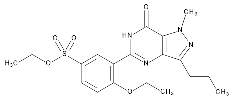 Ethyl 4-Ethoxy-3-(1-methyl-7-oxo-3-propyl-6H-pyrazolo[4,3-d]pyrimidin-5-yl)benzenesulfonate
