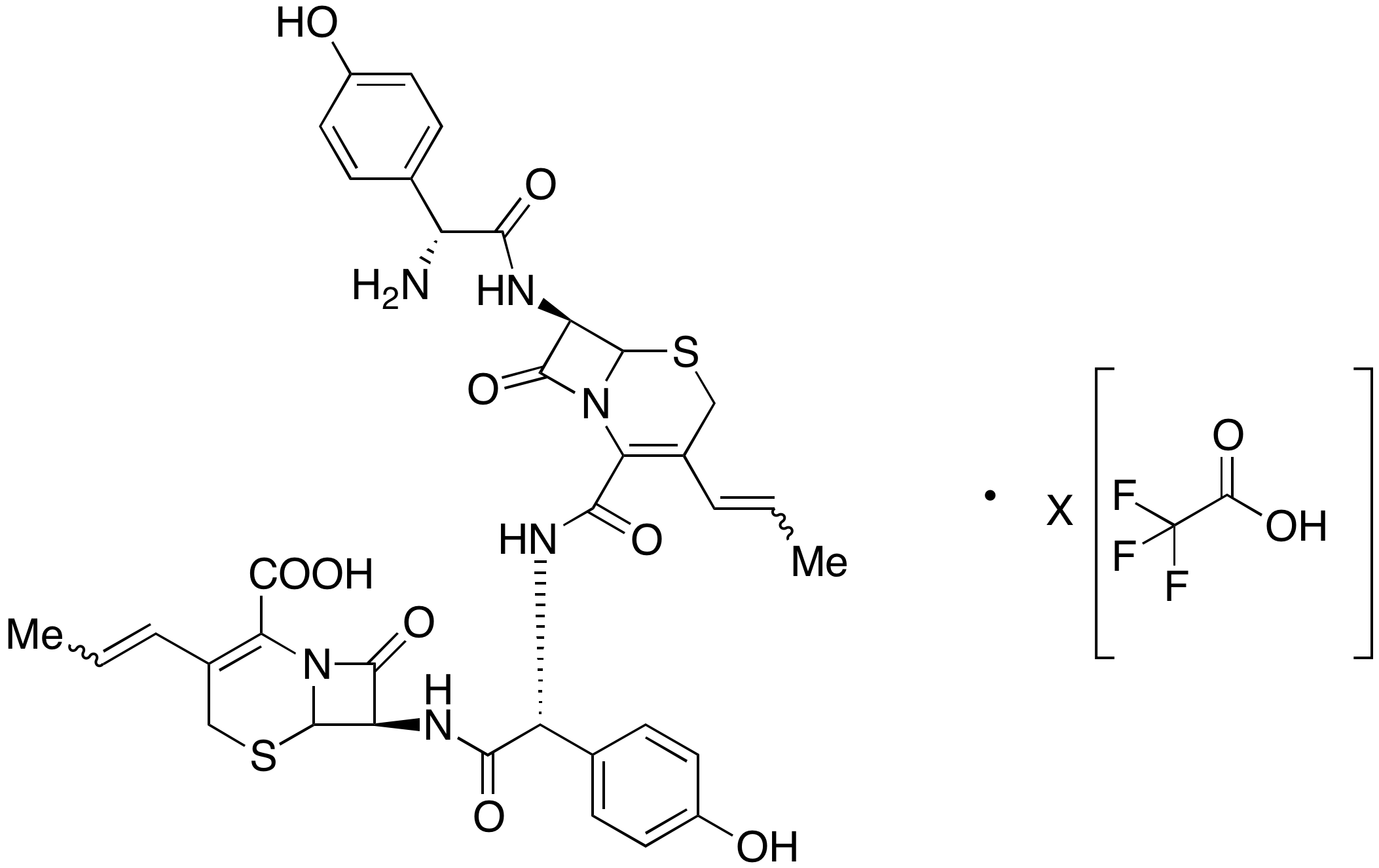 Cefprozil Dimer TFA Salt (E/Z Mixture)